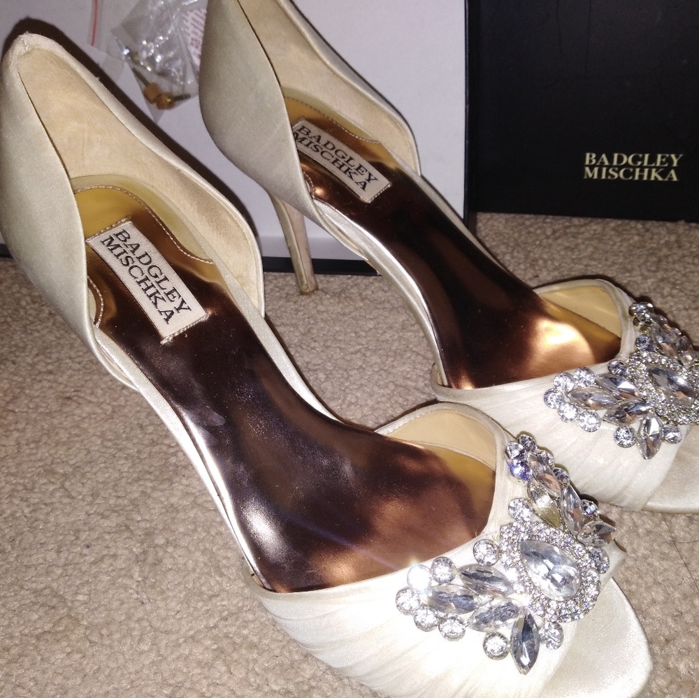 Badgley Michka party heels